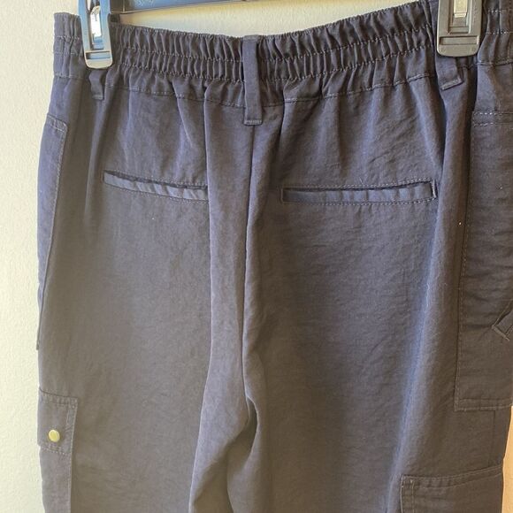 elevenses anthropologies pants joggers navy 2 cropped - Picture 6 of 10